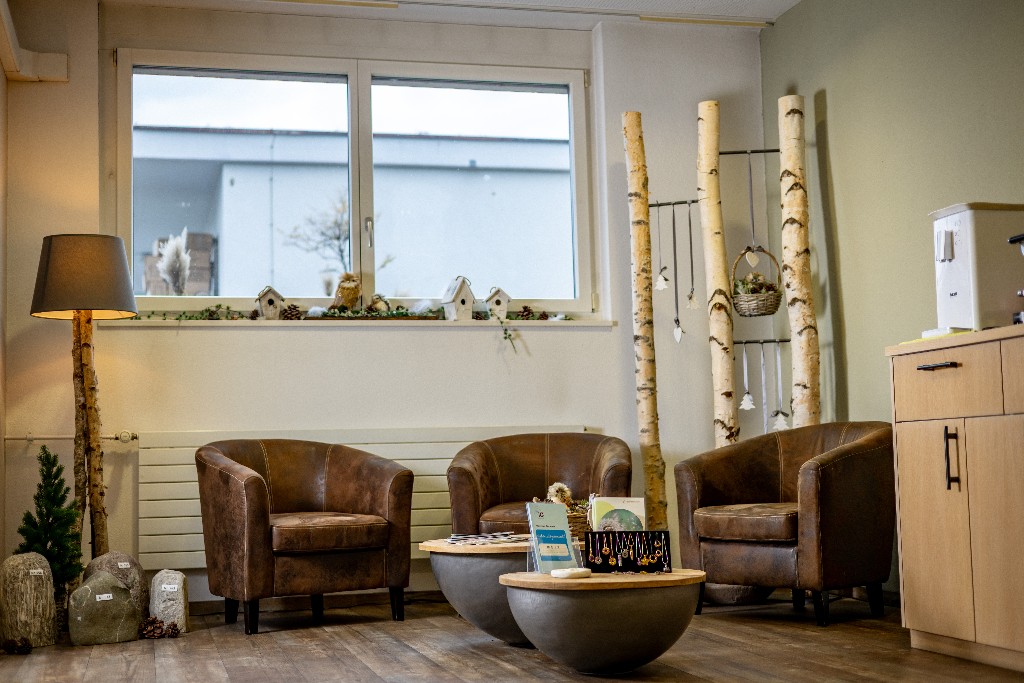 Empfangsbereich Tierkrematorium